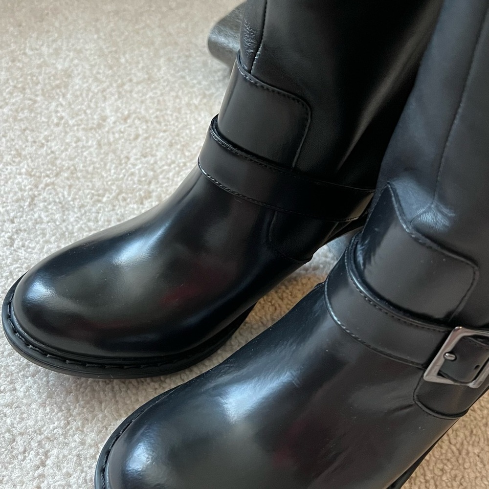 Dr. Martens Black Heeled Boots